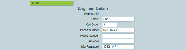 Engineer Details