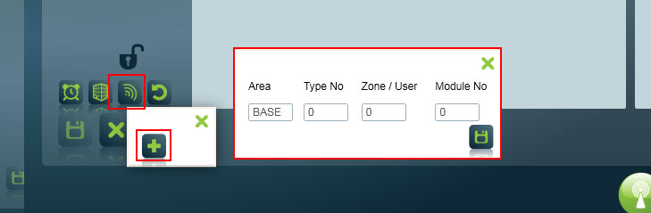 Test Signals from Client