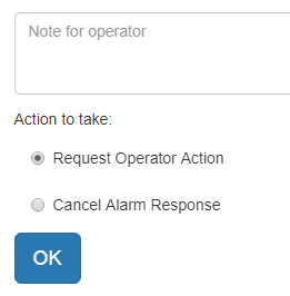 General Alarm Response
