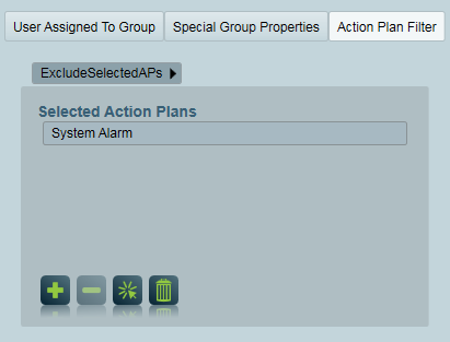 Action Plan Filter