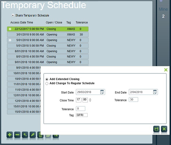 Holiday Schedule